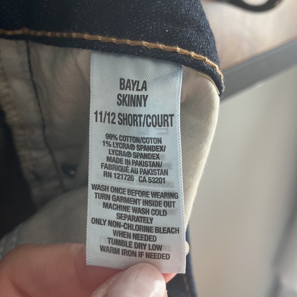Aeropostale Bayla Skinny Jeans size 11/12 short NWOT - Picture 6 of 6